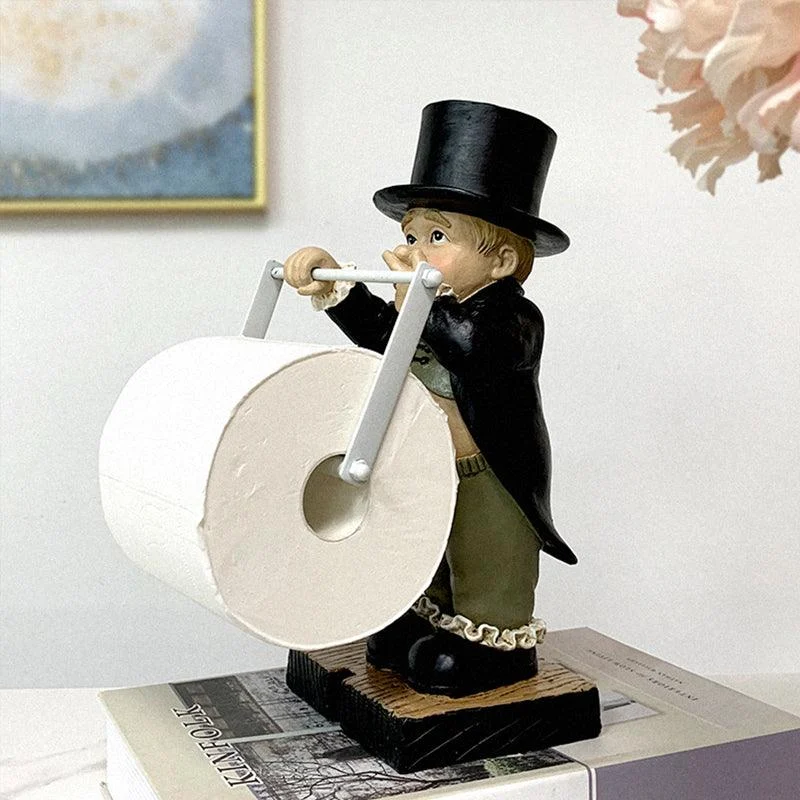 Gentleman Paper Towel Holder Decoration -  - #tag1#