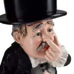 Gentleman Paper Towel Holder Decoration tag1