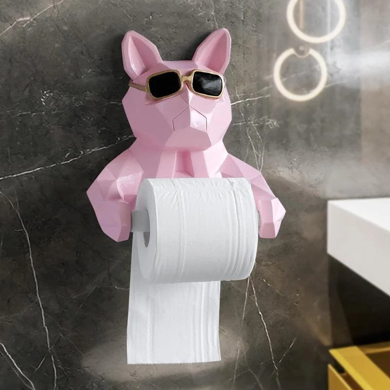 Geometric Animal Toilet Paper Holder - Homeko