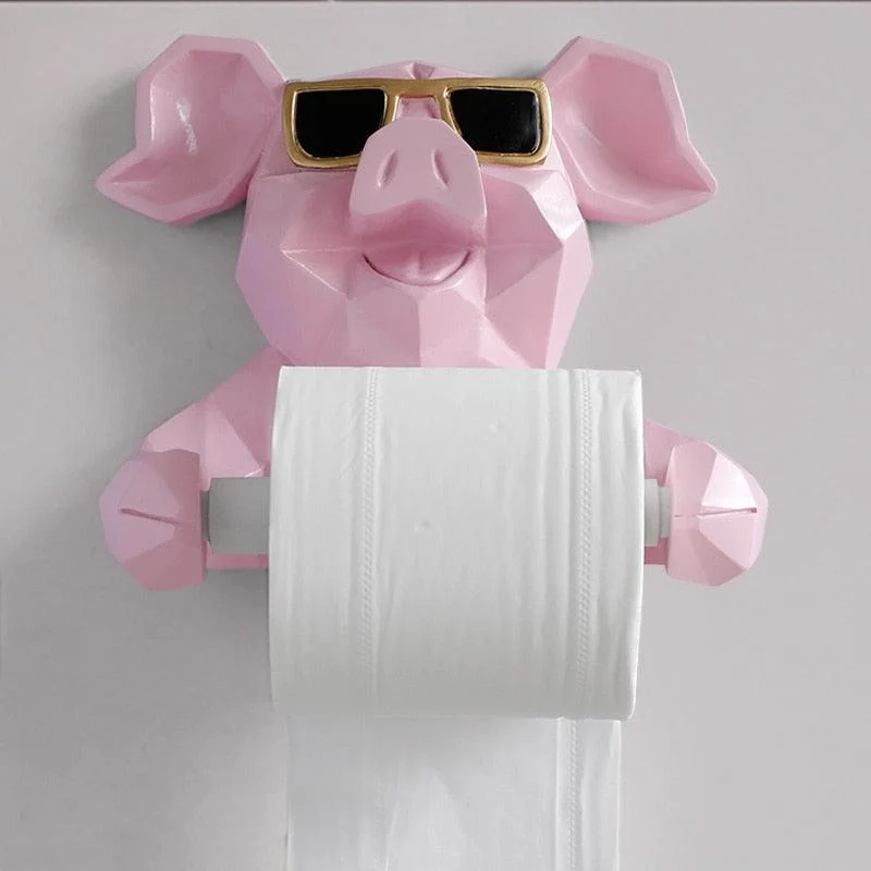 Geometric Animal Toilet Paper Holder - Homeko