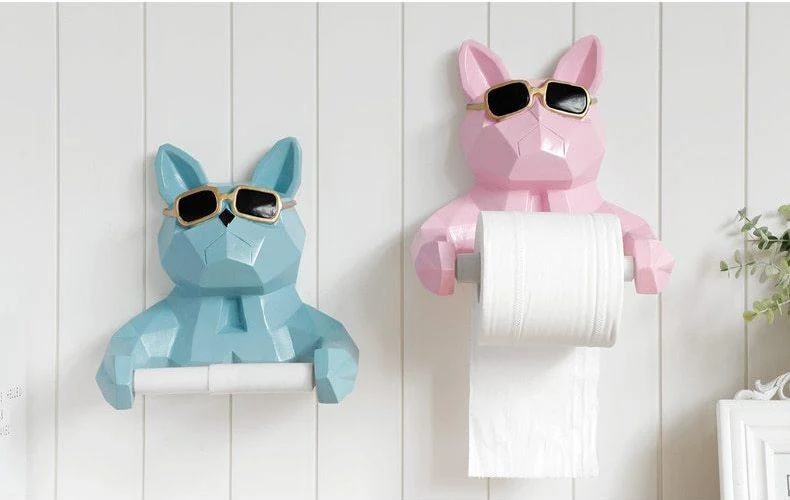 Geometric Animal Toilet Paper Holder - Homeko