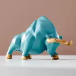 GeometricBullFigurines Homeko5