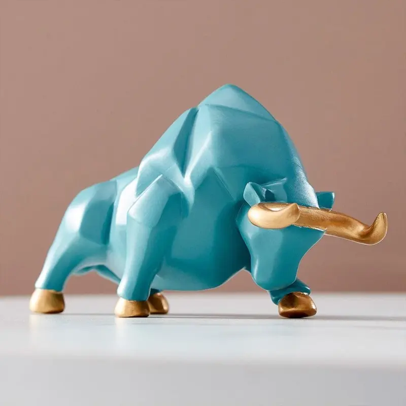GeometricBullFigurines Homeko5