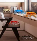 GeometricColoredLeopard-Homeko7 GeometricColoredLeopard Homeko7