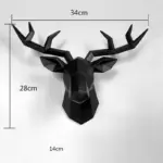 GeometricDeerMount-Homeko5 GeometricDeerMount Homeko5