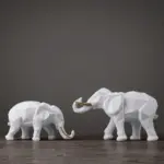 GeometricElephantOrnament Homeko3