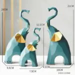 GeometricElephantSculpture Homeko1