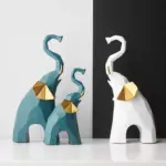 GeometricElephantSculpture Homeko4