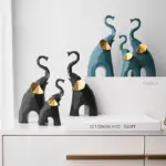 GeometricElephantSculpture Homeko7