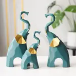 GeometricElephantSculpture Homeko9