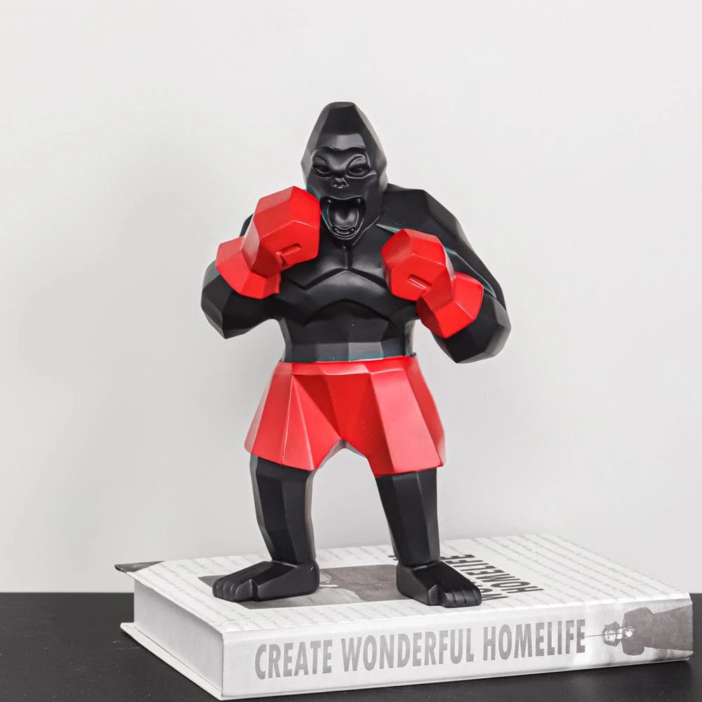 Geometric Gorilla Boxer - Homeko