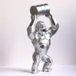 GeometricMadKingKongStatue Homeko3