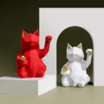 GeometricManekiCat-Homeko4 GeometricManekiCat Homeko4