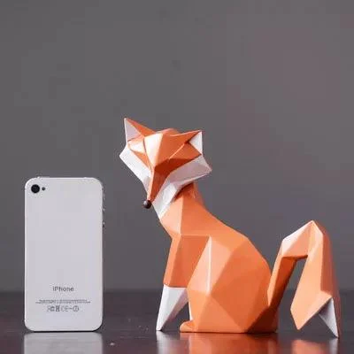 Geometric Red Fox - Homeko