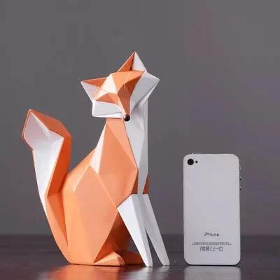 Geometric Red Fox - Homeko