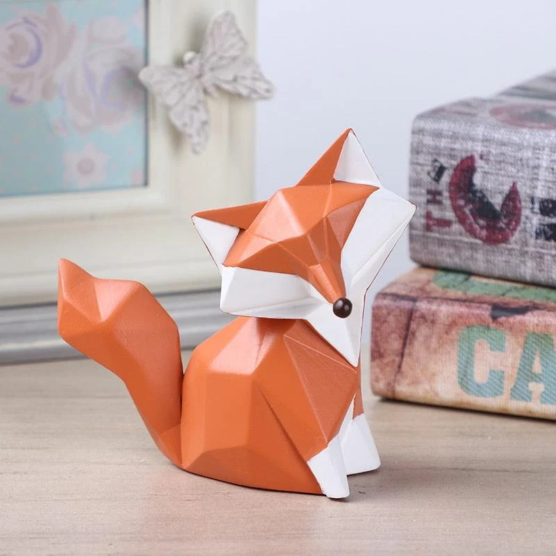 Geometric Red Fox - Homeko