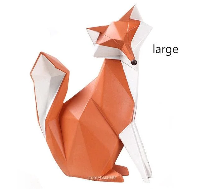 Geometric Red Fox - Homeko