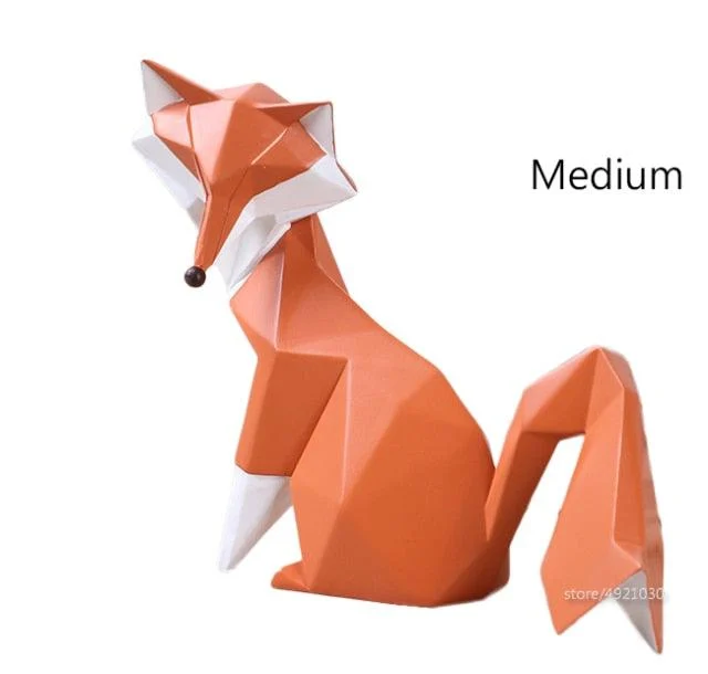 Geometric Red Fox - Homeko