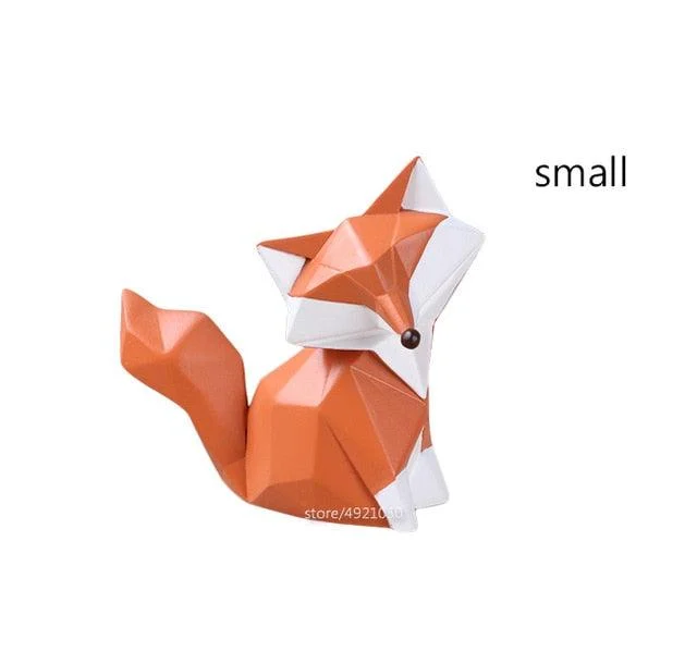 Geometric Red Fox - Homeko