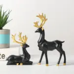 GeometricReindeerSculptures-Homeko12 GeometricReindeerSculptures Homeko12