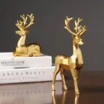 GeometricReindeerSculptures-Homeko6 GeometricReindeerSculptures Homeko6