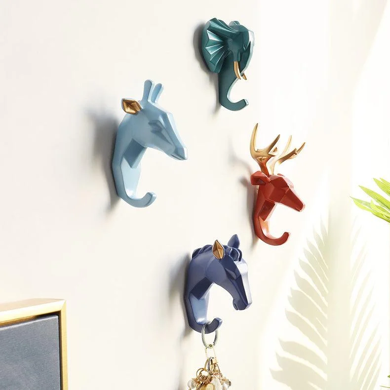 Geometric Safari Wall Hook - Homeko