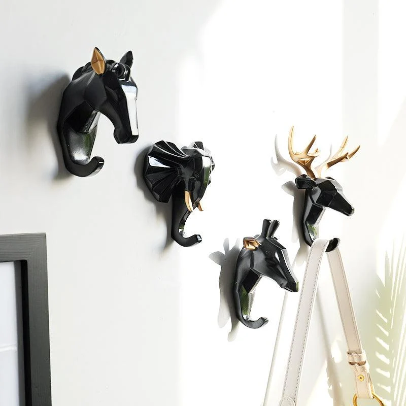 Geometric Safari Wall Hook - Homeko