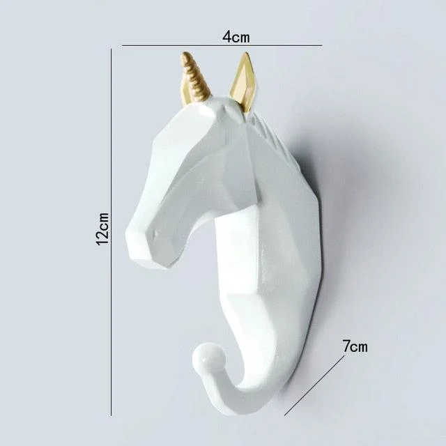 Geometric Wildlife Wall Hook - Homeko