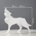GeometricWolfFigurines-Homeko10 GeometricWolfFigurines Homeko10