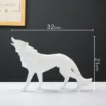 GeometricWolfFigurines-Homeko15 GeometricWolfFigurines Homeko15