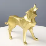 GeometricWolfFigurines-Homeko6 GeometricWolfFigurines Homeko6