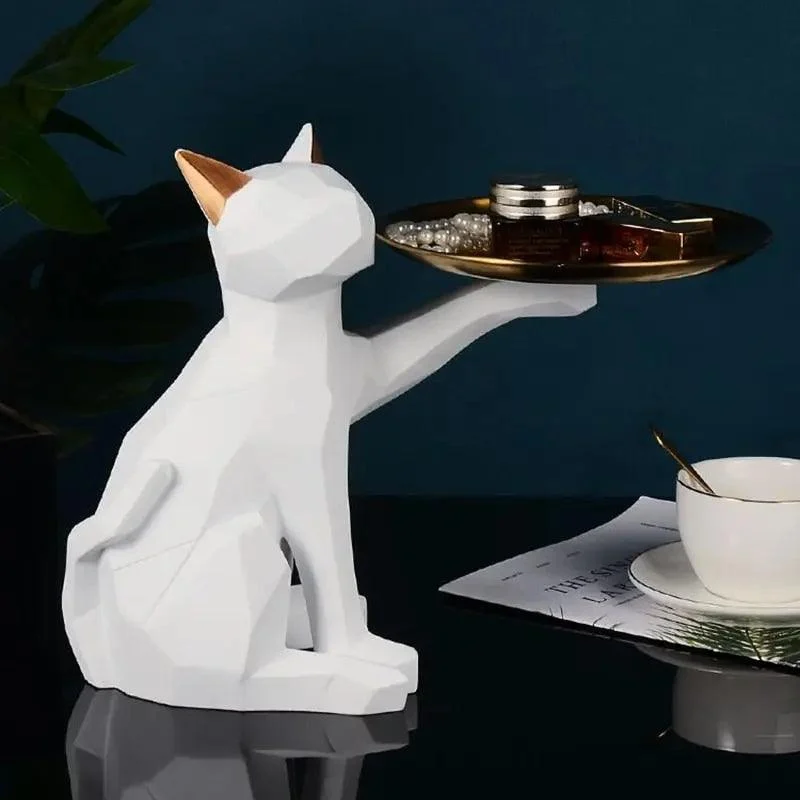 Geometric Cat Tray -