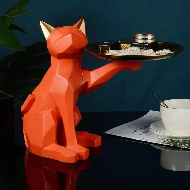 Geometric Cat Tray -