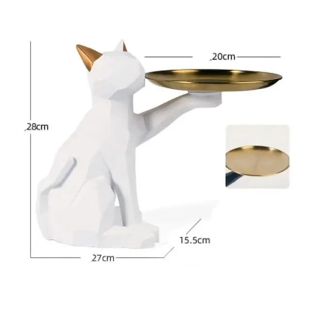 Geometric Cat Tray -