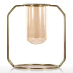 Geometric Centerpiece Flower Pot Modern and Unique Home Decoration