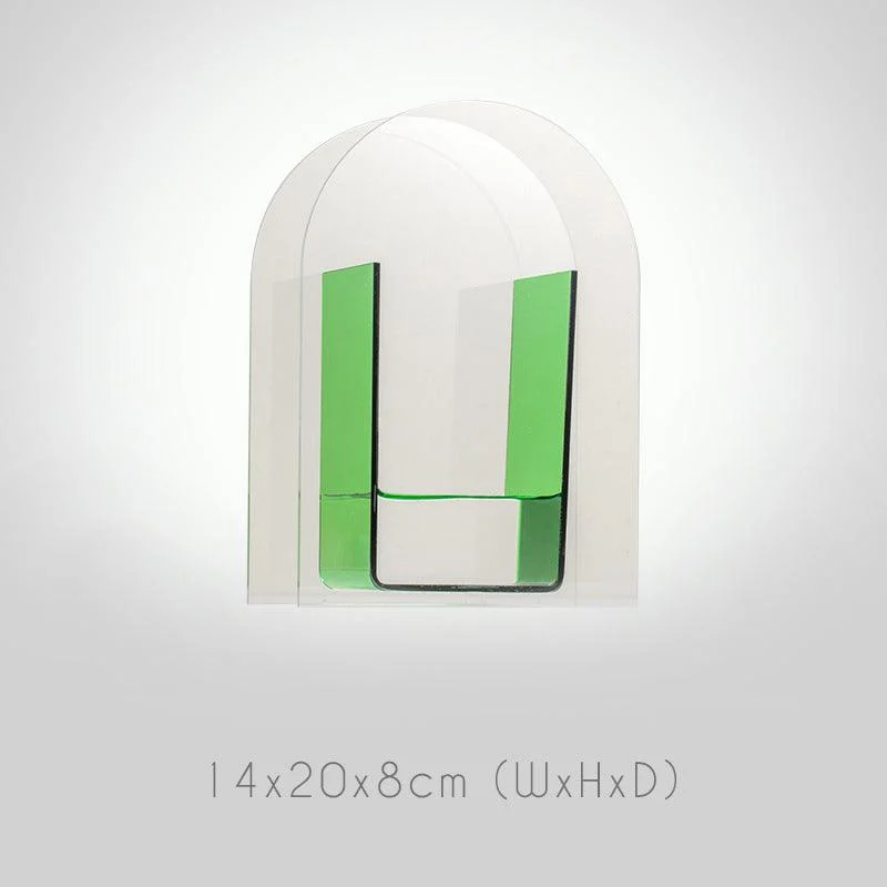 Geometric Colorful Acrylic Flower Vase -  - #tag1#