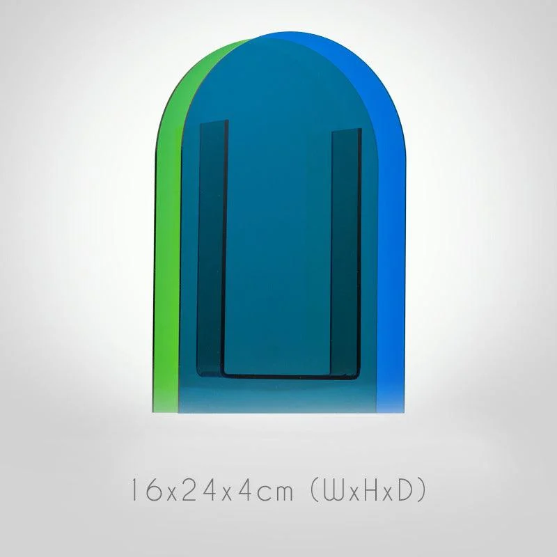 Geometric Colorful Acrylic Flower Vase -  - #tag1#