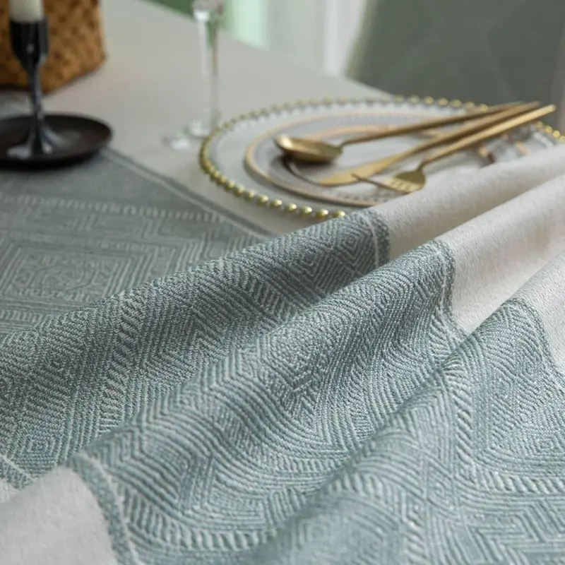 Geometric Cotton Tablecloth