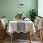 Geometric Cotton Tablecloth