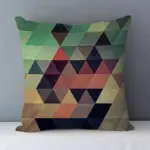 Geometric Cozy Cushion