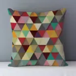 Geometric Cozy Cushion