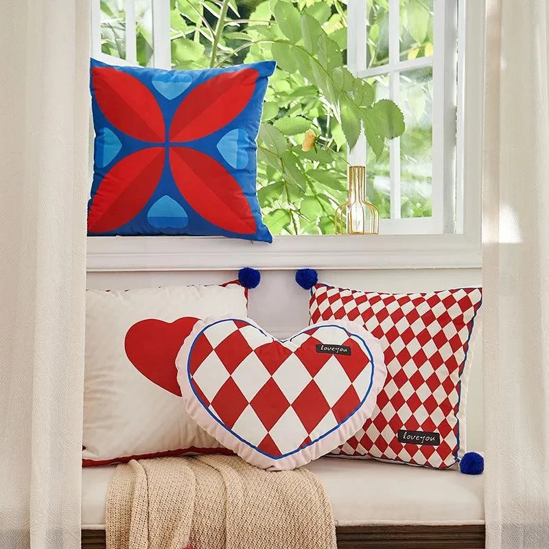 Geometric Cushion Cover -