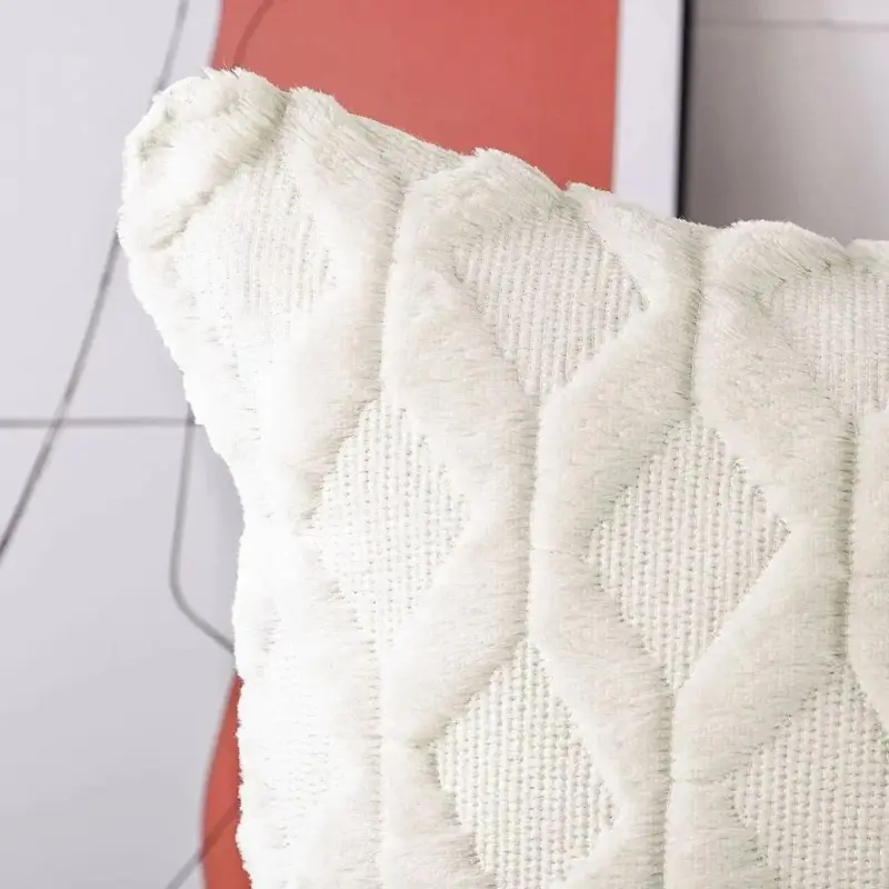 Geometric Cushion Cover for Stylish Sofa Decor