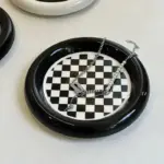 Geometric Design Ceramic Plate Set tag1