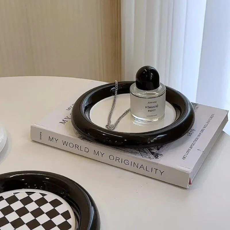 Geometric Design Ceramic Plate Set -  - #tag1#