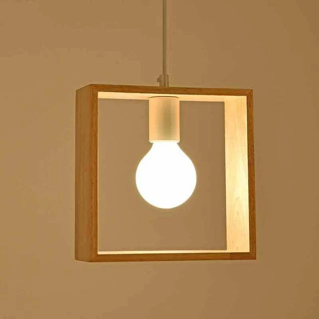 Geometric Hanging Wooden Lights -  - #tag1#