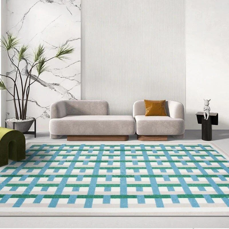 Geometric Lattice Design Living Room Rugs -  - #tag1#