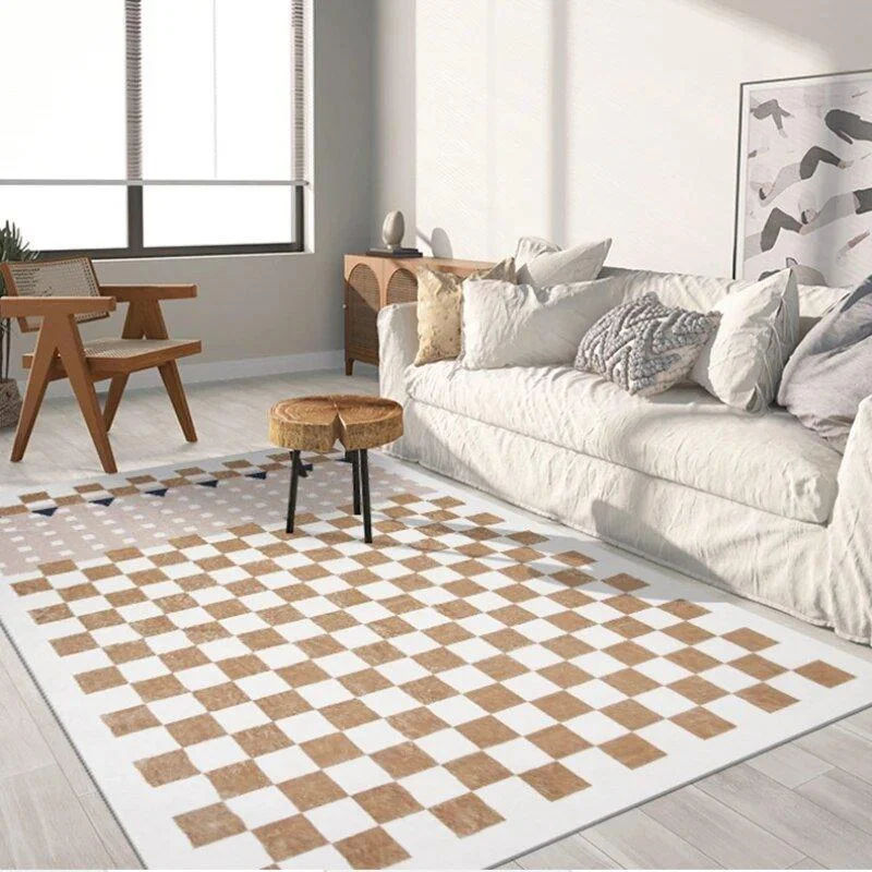 Geometric Lattice Design Living Room Rugs -  - #tag1#