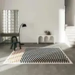 Geometric Lattice Design Living Room Rugs tag1