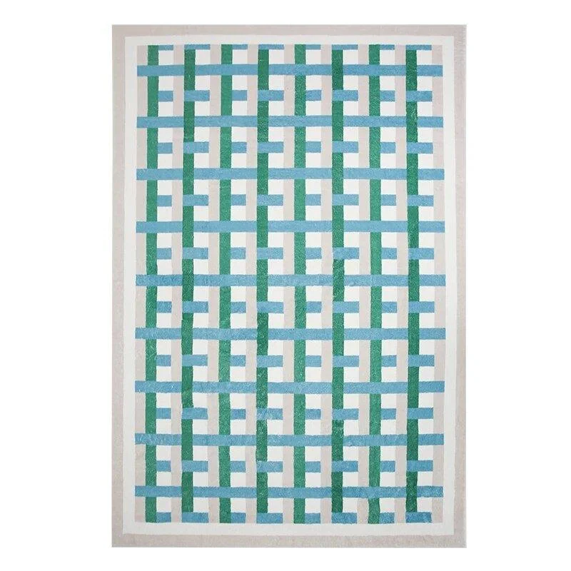 Geometric Lattice Design Living Room Rugs -  - #tag1#